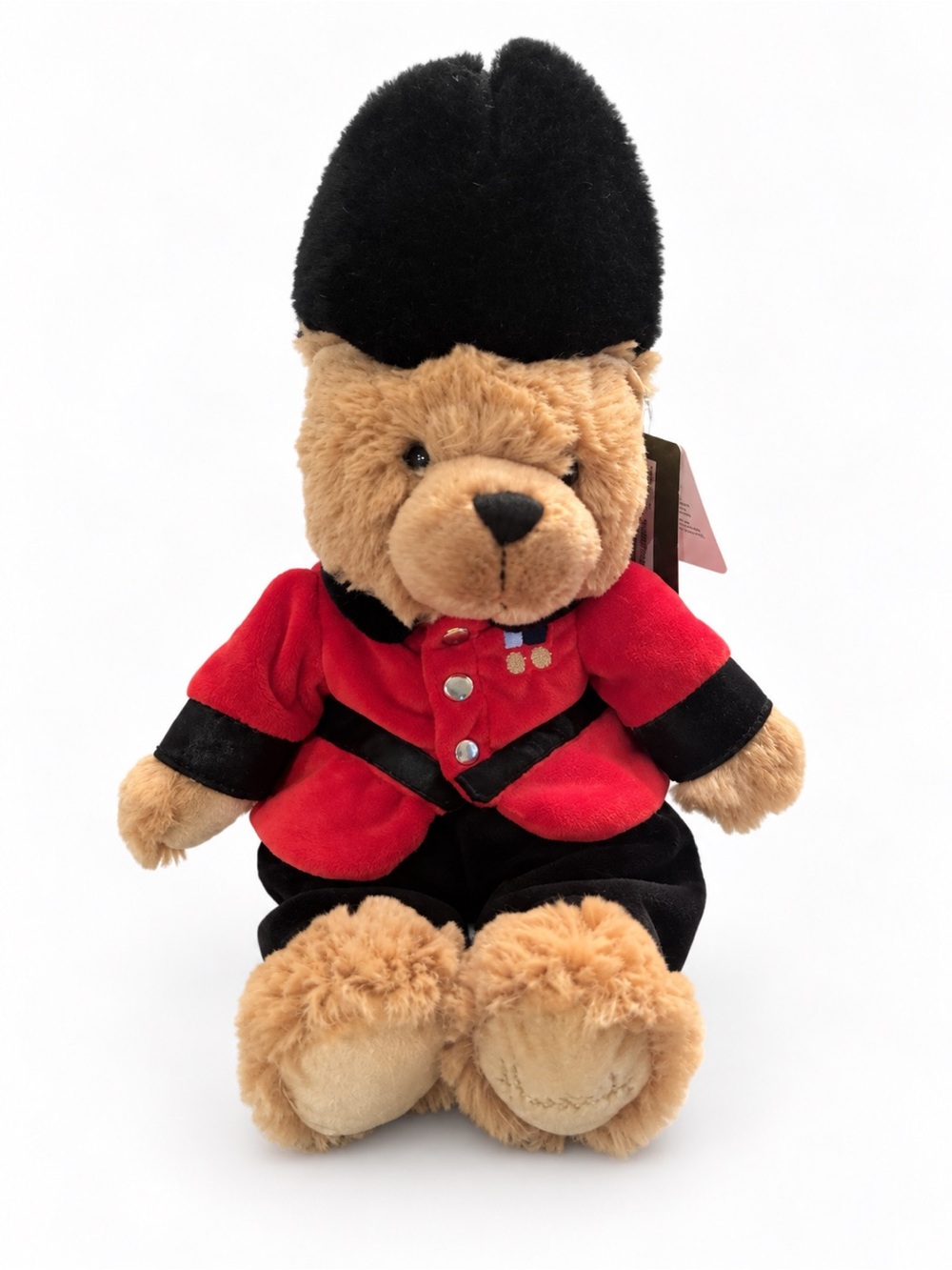 NWT Harrods Guardsman Plush Bear in British Royal Guard Uniform Stuffed Toy